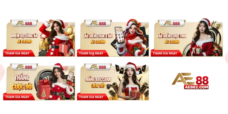 Tham gia Casino nhận khuyến mãi AE88 lớn